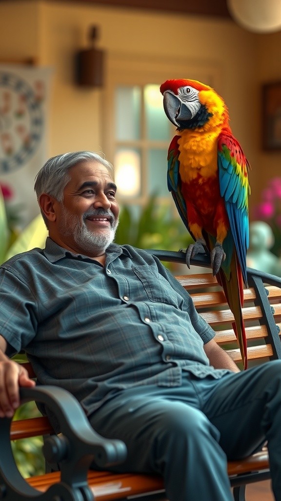 बातूनी तोता और चतुर अंकल की मस्ती!