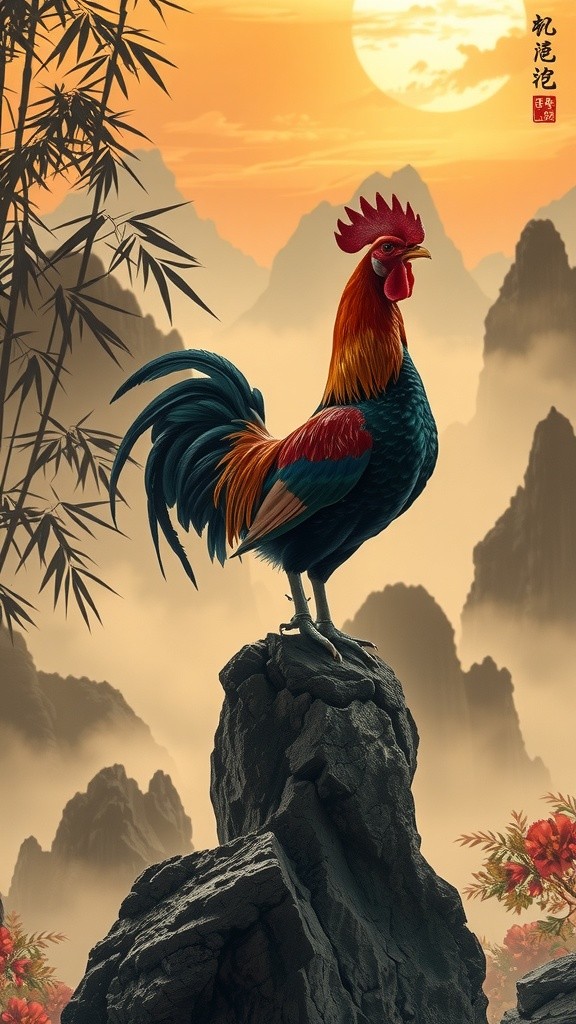 Makna Istimewa Ayam dalam Mitologi Cina Kuno