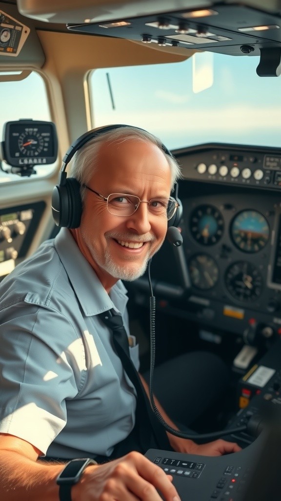 Pilot's Hot Coffee Mishap Mid-Flight