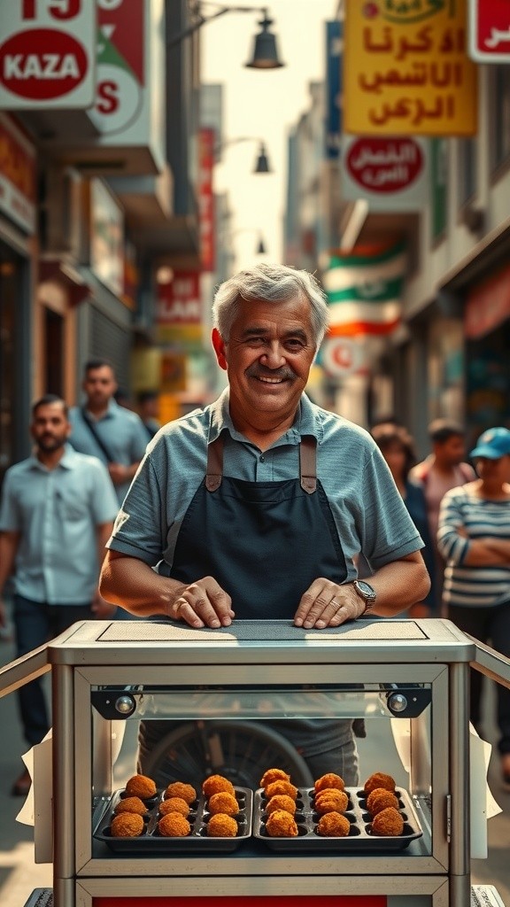 Ketidakpuasan Menjadi Kebahagiaan di Kios Falafel