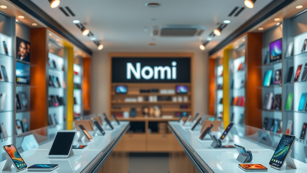 Nomi Mobiles Shop: جدید ٹیکنالوجی کا مرکز!