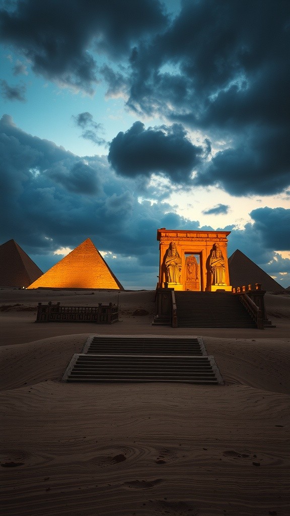 Mysterious Chambers of the Pyramids