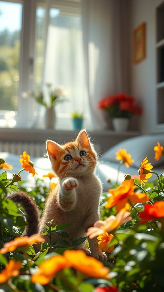 Kucing Kecil yang Hilang dan Ditemukan Kembali