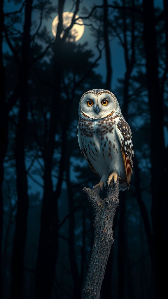 The Nocturnal Hunter: Owls in the Night