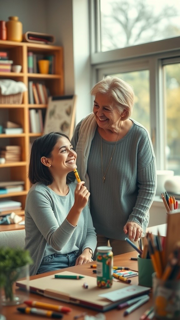 A Mother's Love for Her Cherished Daughter
