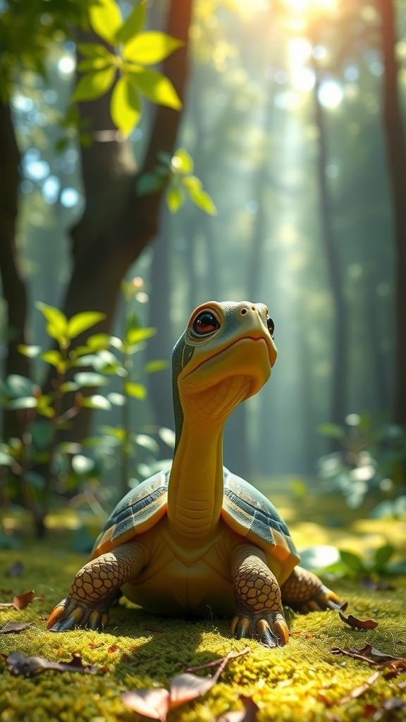 Kura-Kura dan Balon Terbang