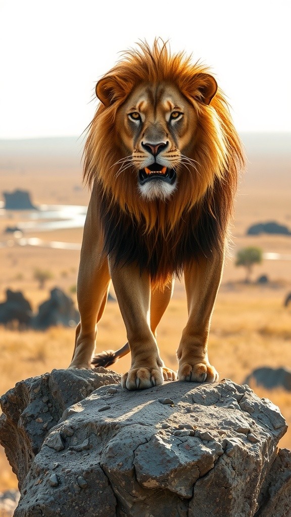 The Tortoise and the Proud Lion: An African Tale