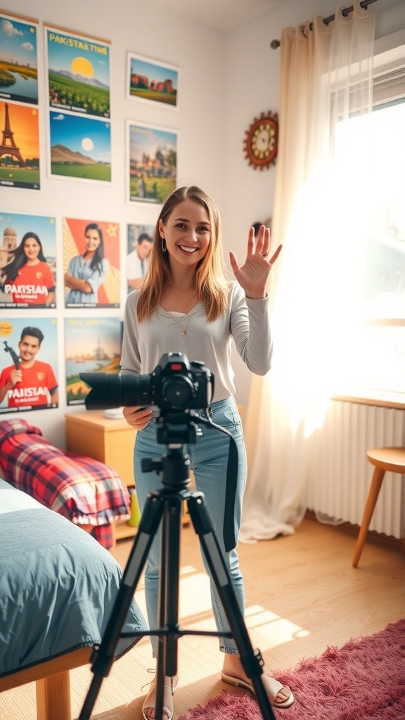 American Girl Embraces Pakistani Culture in Fashion Vlog