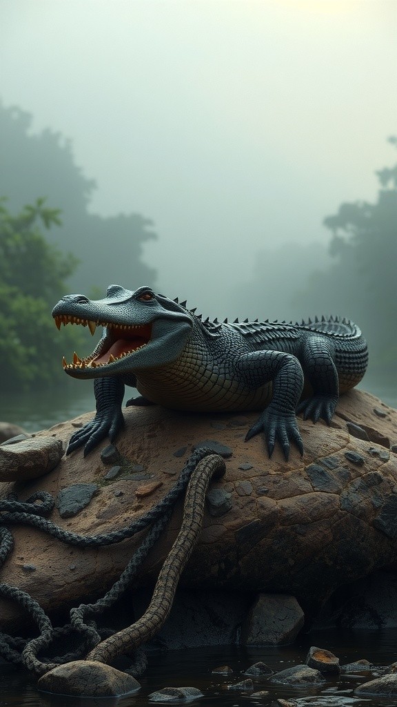 Misteri Buaya Putih: Penjaga Alam dan Pertanda Kemanusiaan