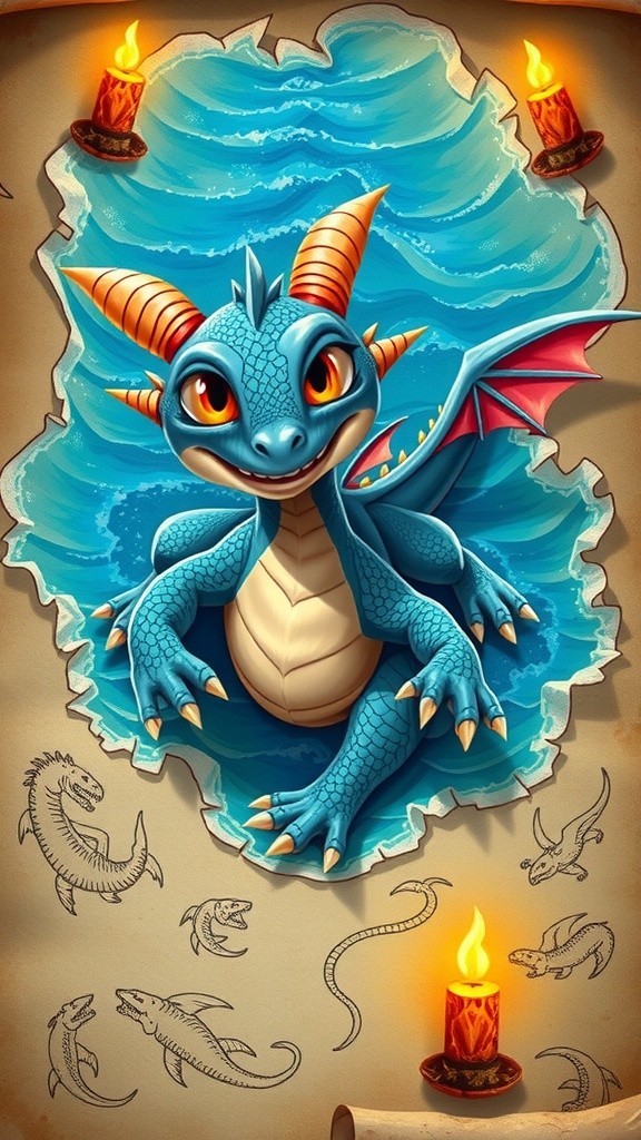 Leviathan: The Mythical Sea Dragon of Chaos