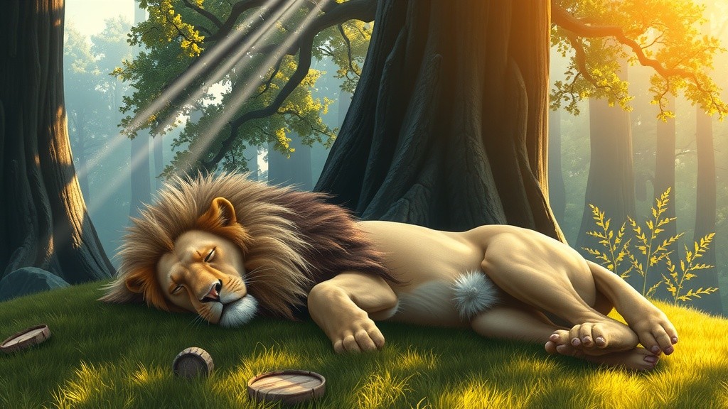 شیر اور چوہے کی دوستی