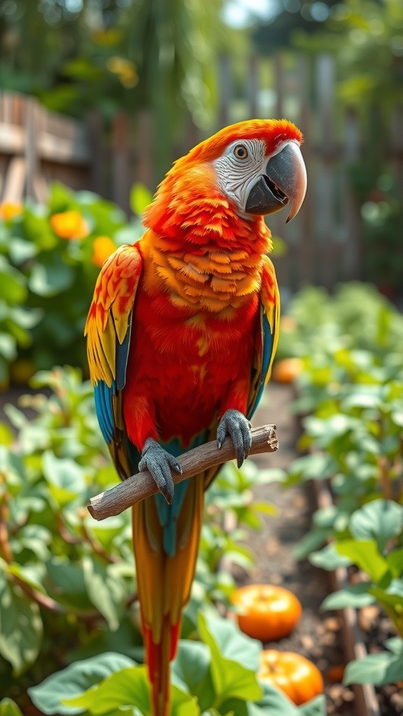 Polly the Parrot Learns About Potatoes