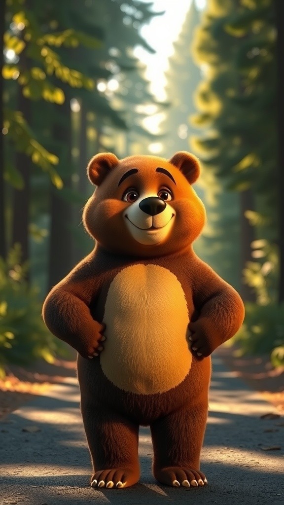 The Friendly Tale of Bruno the Bear