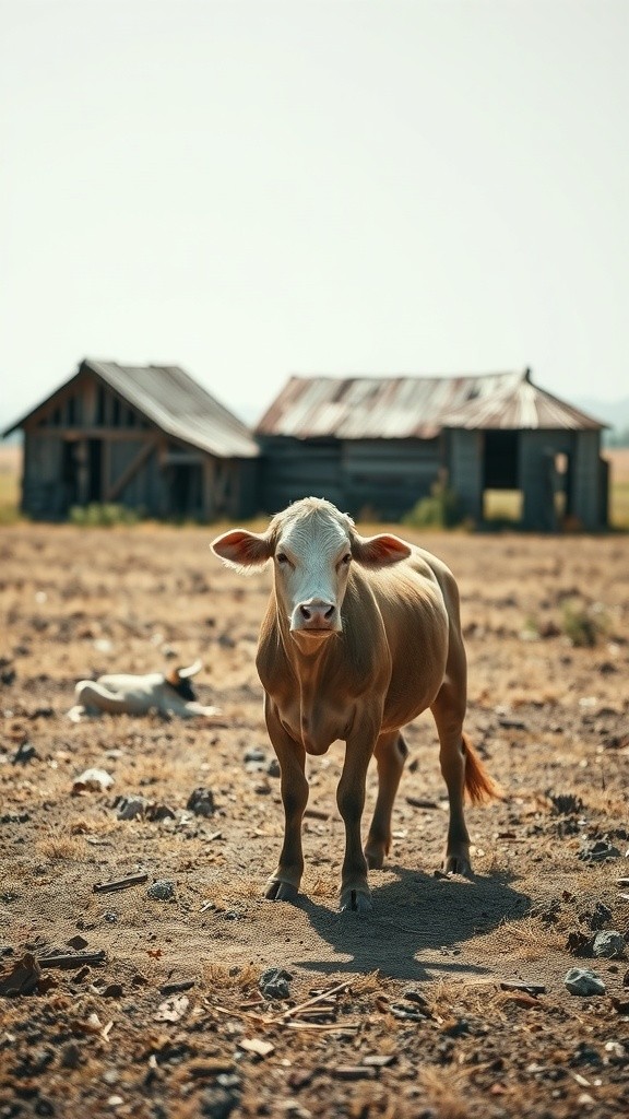 A Very Weak Cow and His Farmer