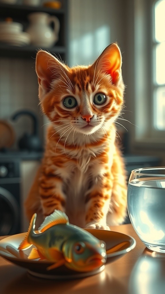 Mittens' Salmon Snatch