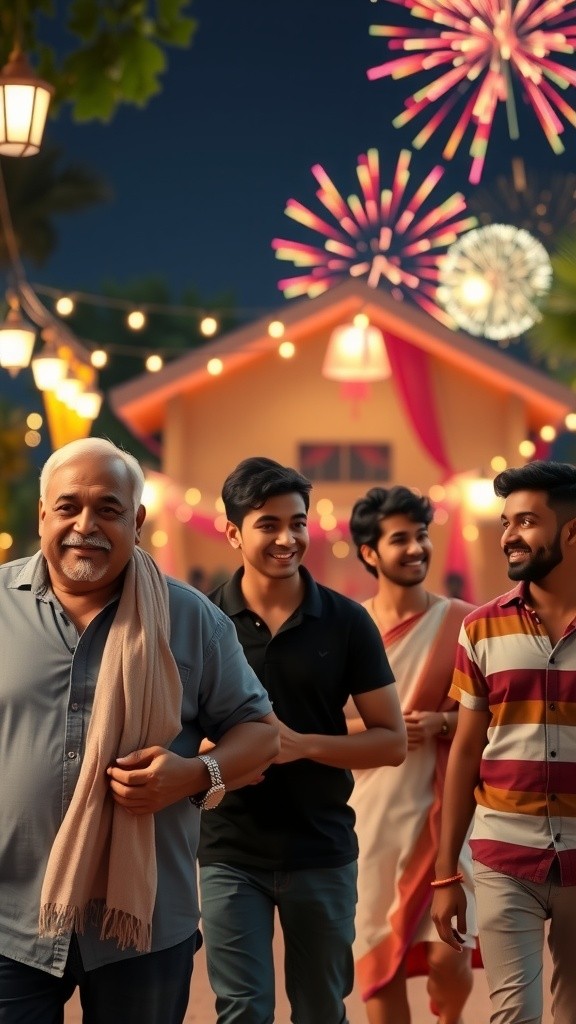 पटाखों, मिठाई, और डर का धमाल!