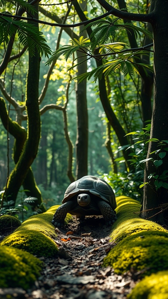 Greedy Tortoise and the Talking Drum