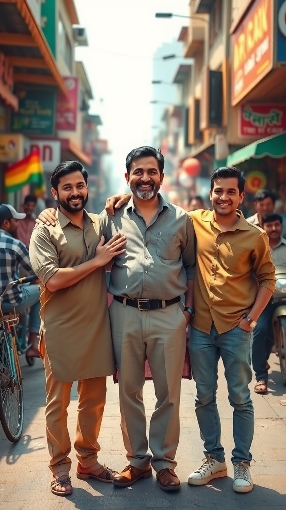 Bachpan se Videsh Tak: Teen Doston Ki Kahani