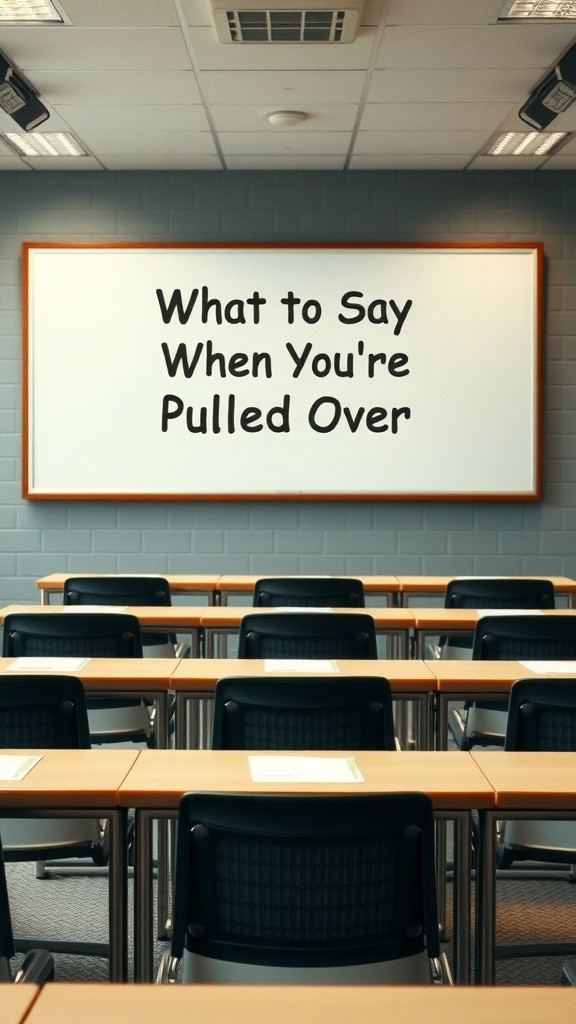 Qué Decir al Ser Detenido por la Policía