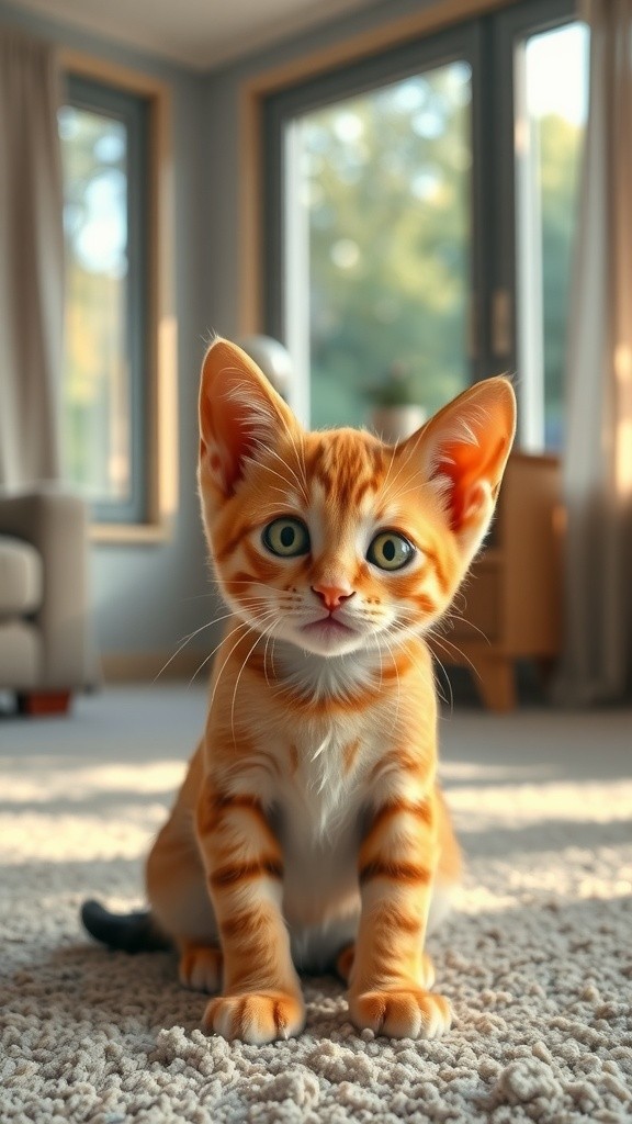 Kucing Kecil yang Kesepian