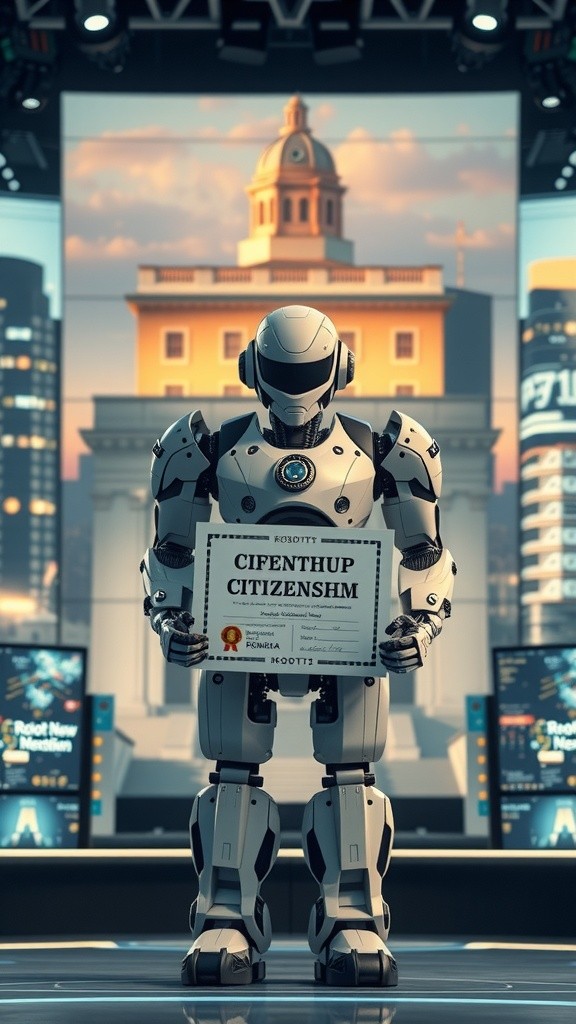 The First Robot Citizen: Sophia's Historic Citizenship!