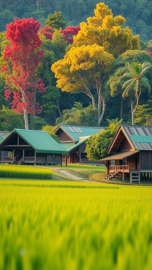 Makanan Khas Desa Wisata Kampoeng Lama di Pinggir Sawah