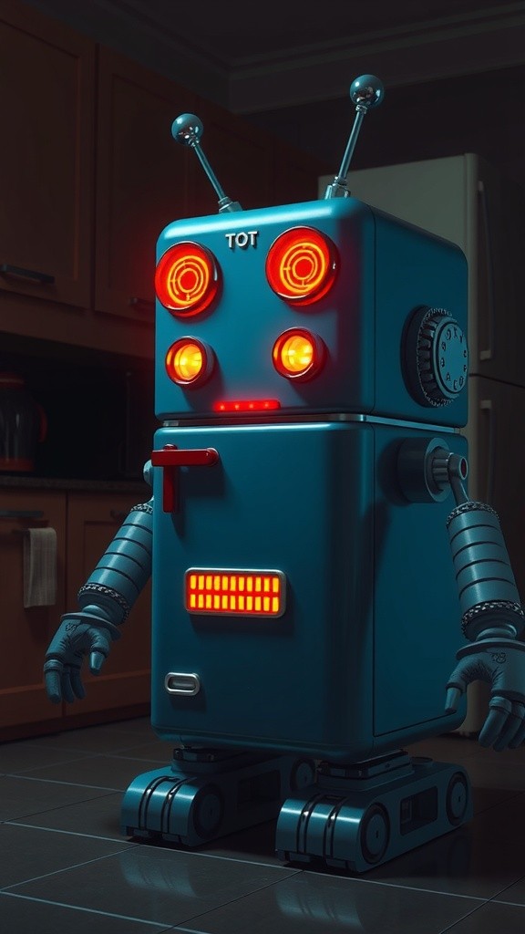 फ्रिज की धमकी: भूख और मज़ाक