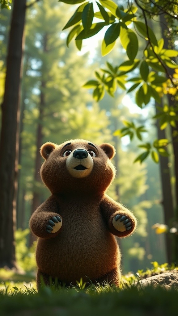 The Stuck Bear in the Tree