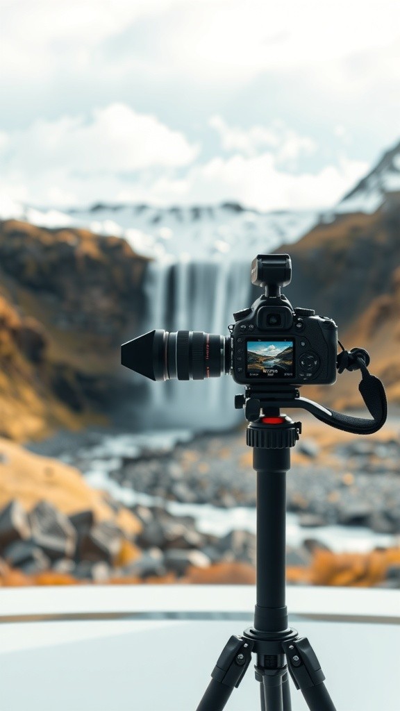 Crafting a Chill Link in Bio Page for an Icelandic Travel and Photography Creator