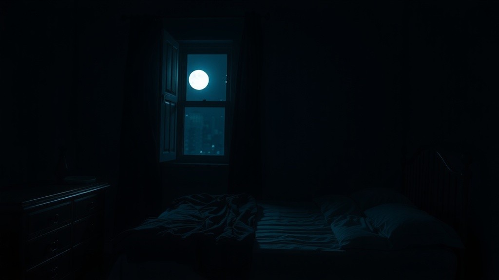 Sosok Pucat di Malam Tenang