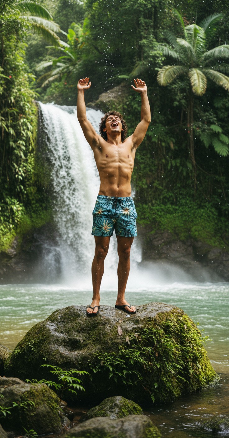 Cristiano Ronaldo and IShowSpeed: Fishing Fun at Ghana Waterfall Mall