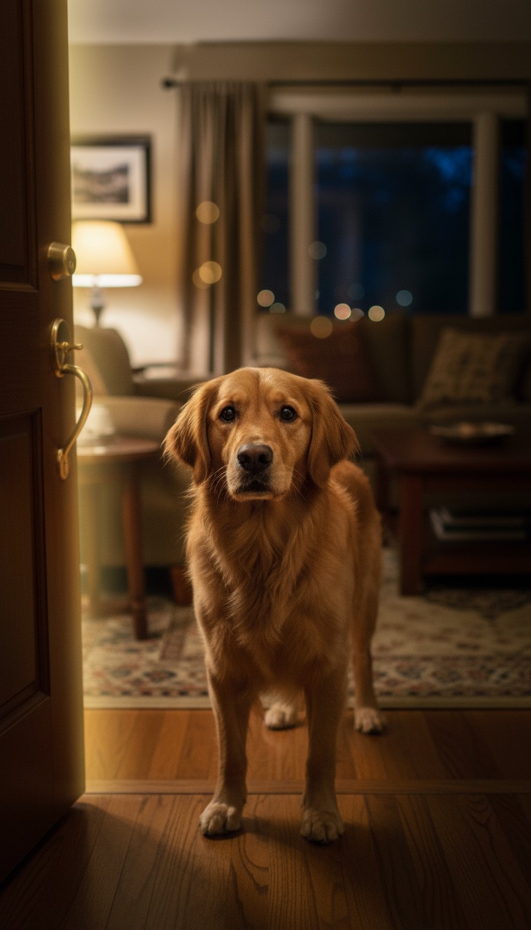 Heartwarming Reunion: Dog's Joyful Reaction to Owner's Return