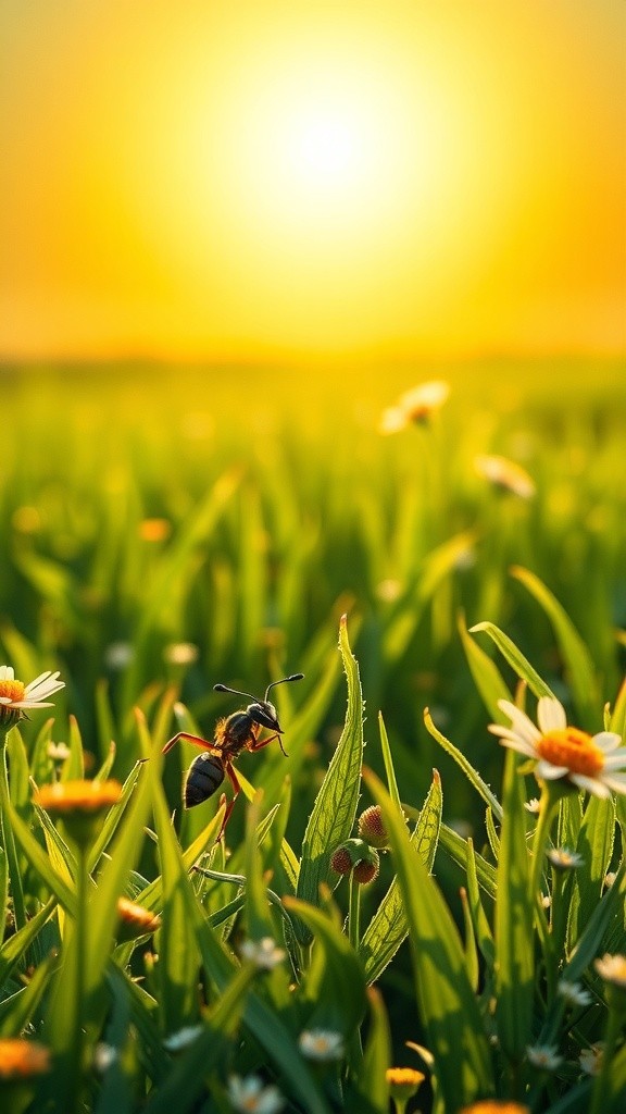 Chinnu the Ant's Summer Preparations