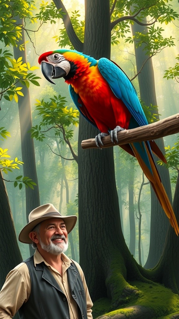 मेहनती तोता और लालची किसान की कहानी