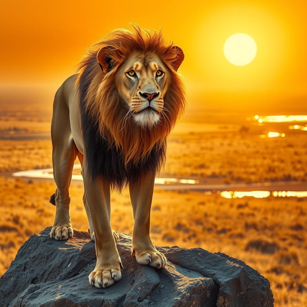 Leo: The Majestic Lion of the Golden Mane