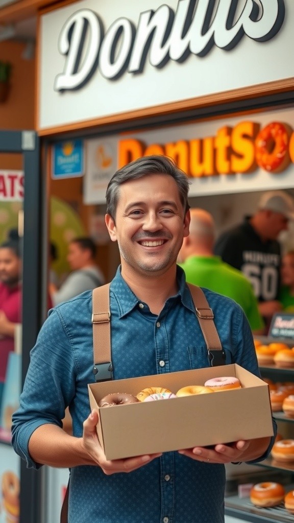 The Bakery Catastrophe: A Sprinkle Donut Gone Wrong!