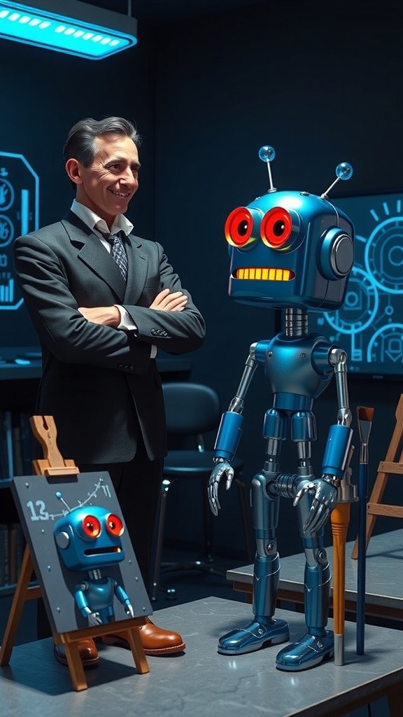 When AI Tried to Paint Emotions 🎨🤖