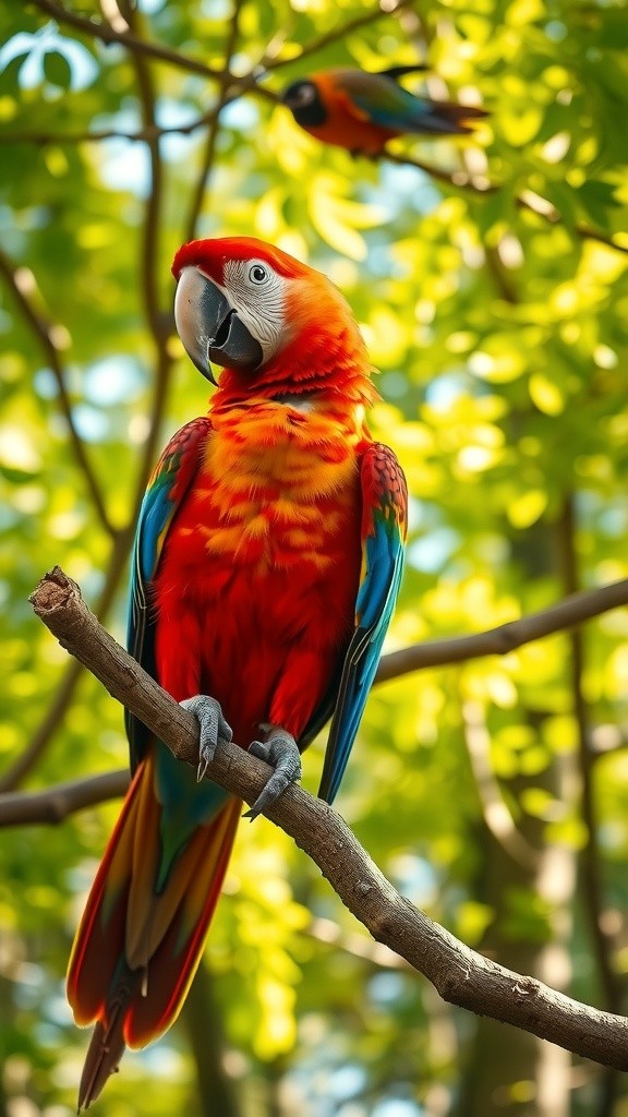 নীলকন্ঠ টিয়ার সাহসিকতা ও নেতৃত্ব