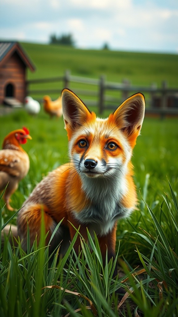 चालाकी से बची मुर्गी