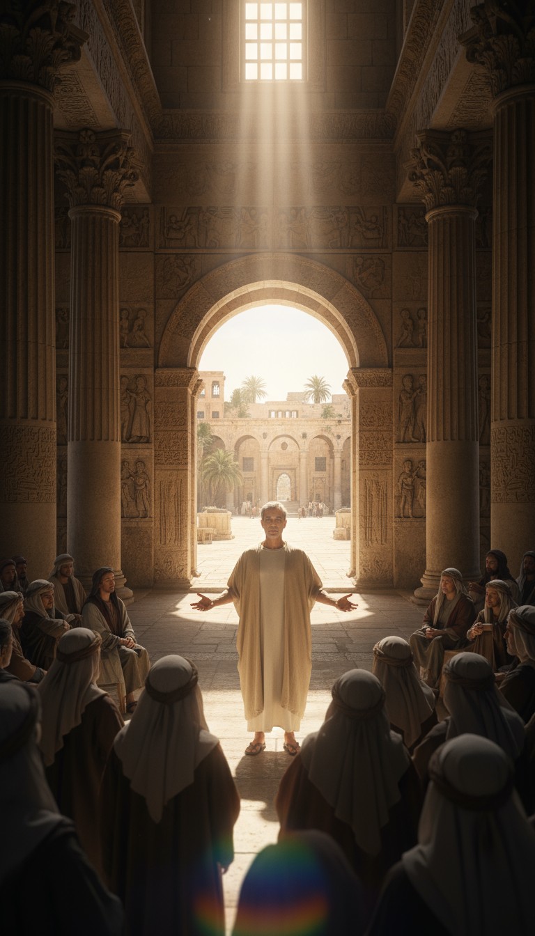 King Solomon's Wise Judgment Over Two Mothers (copy)