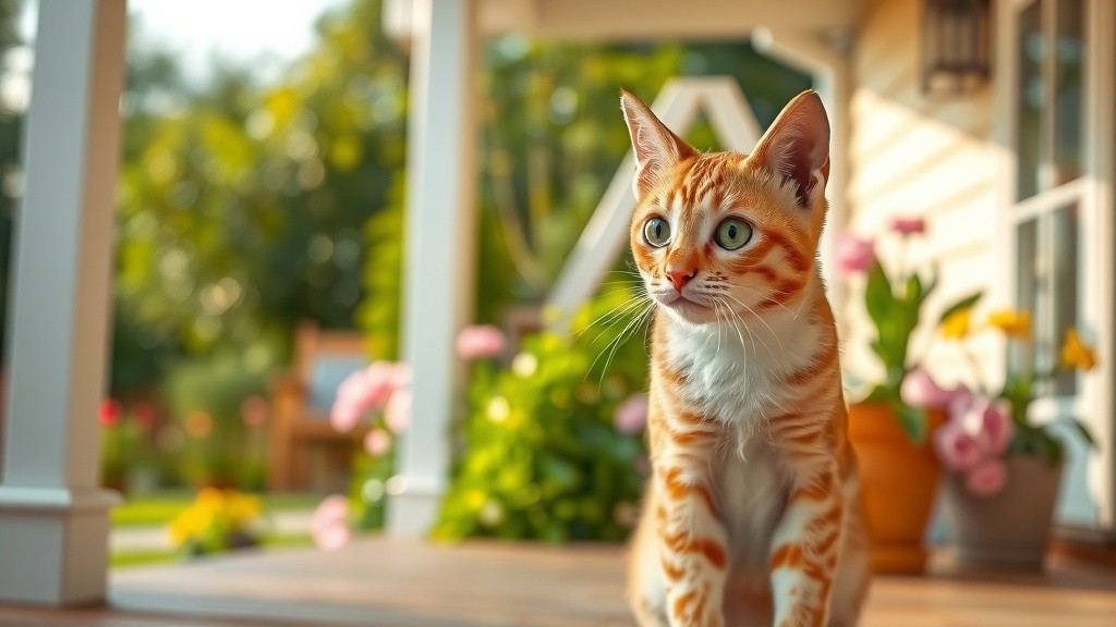 The Old Lady and the Stray Cat