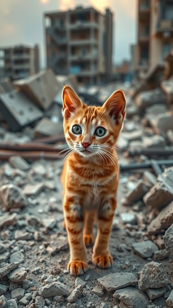 Kucing Kecil Meo: Cerita Tawa di Tengah Gaza