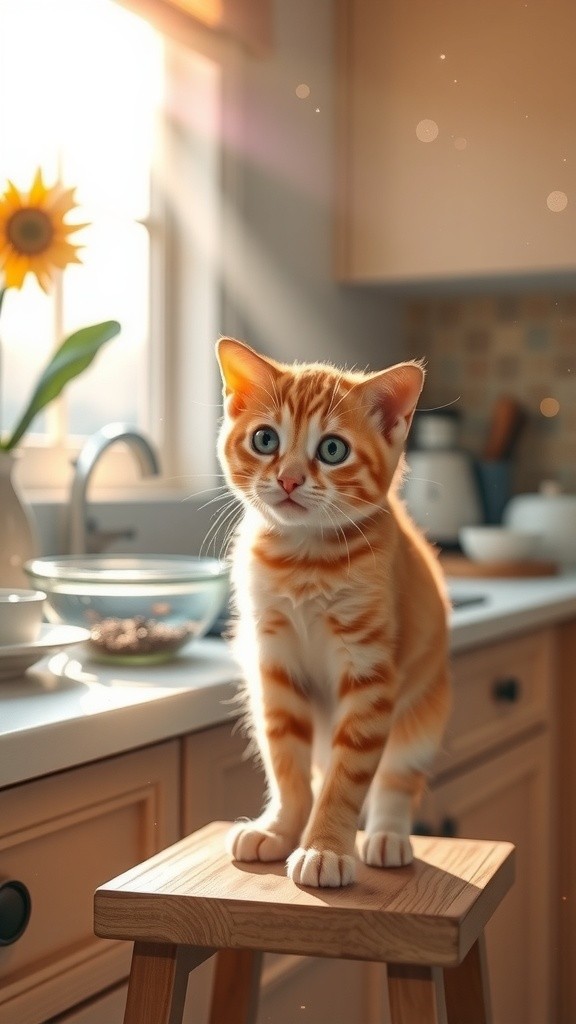 Culinary Cat: A Morning in the Cozy Kitchen