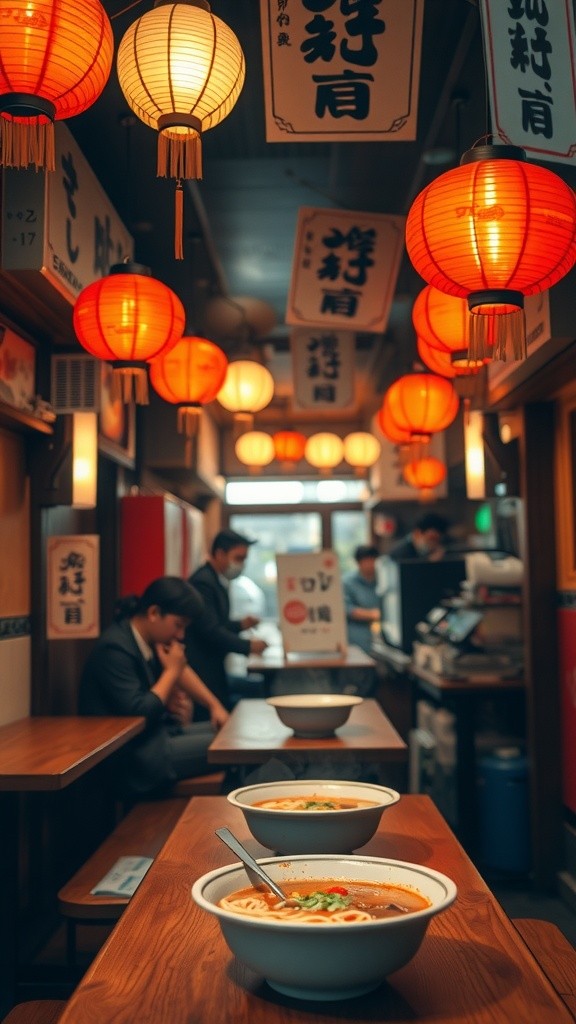 Fat Cat Gets Kicked Out of Japanese Shop for Eating Noodles