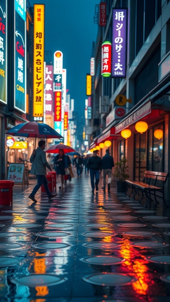 Melodies of Rain and Romance in Hongdae