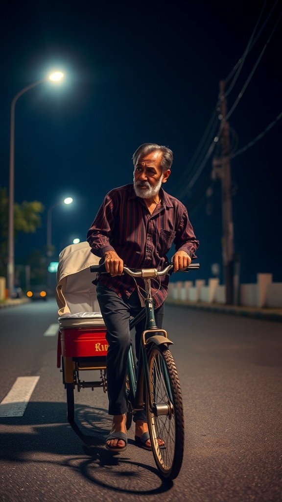 Tukang Becak dan Kuntilanak