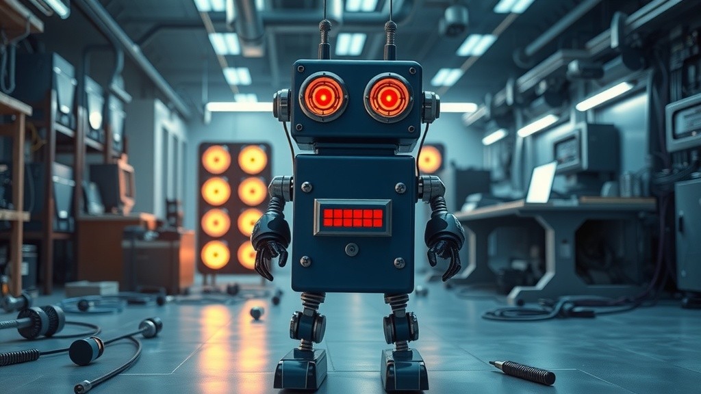 Robot Merakit Komputer Super Cepat