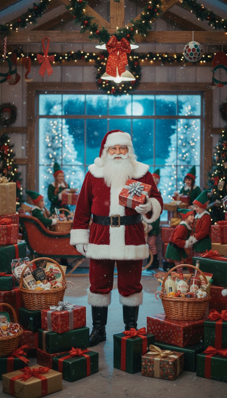 Santa Claus Gives Back to Hard Working Americans This Year