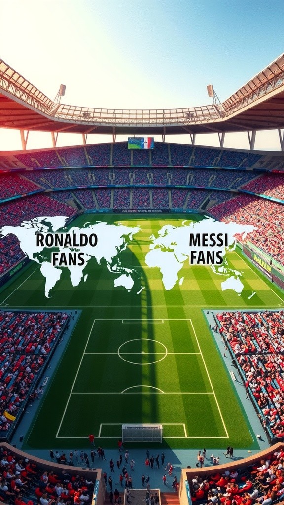 रॉन्ल्डो और मेस्सी: प्रतिस्पर्धा से दोस्ती तक!