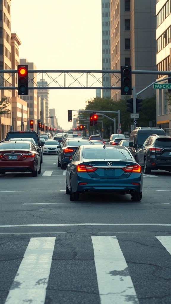 Intersection Impact: A Cinematic Car Crash